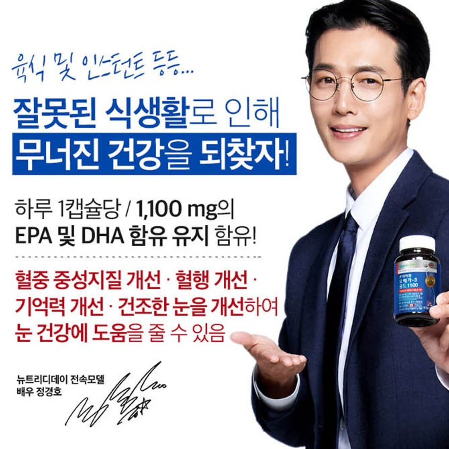 Nutriday Premium Omega 3 Gold 1100, 90 таблеток, 1 шт. (скидка-37%)