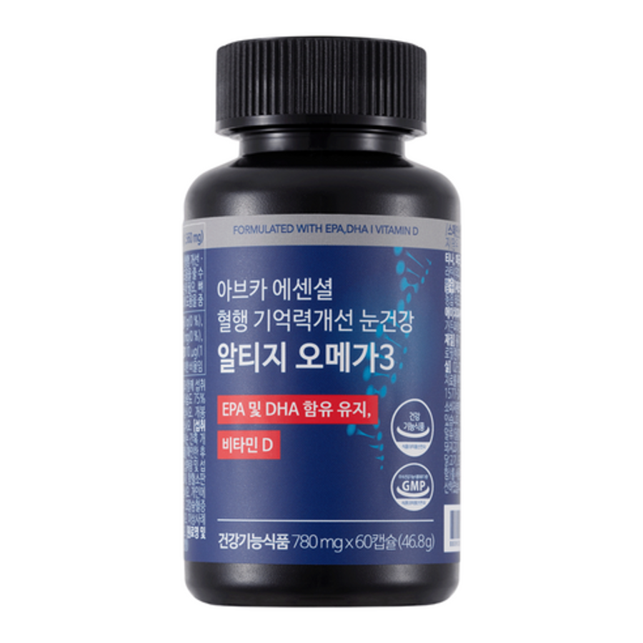 AVCA Essential Blood Circulation Eye Health Alti-G Omega 3, 60 таблеток, 1 шт. (скидка-56%)