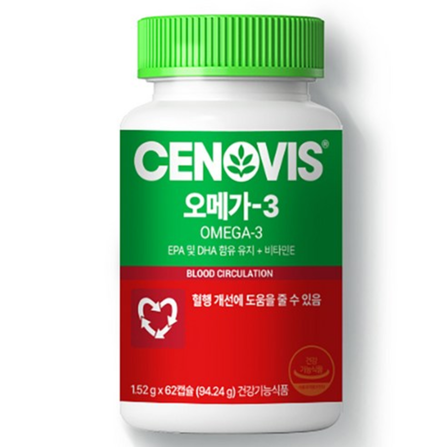 Сеновис Омега 3, 62 таблетки, 1 шт. (скидка-36%)