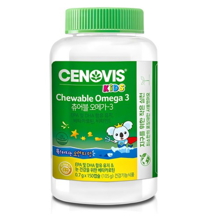 Senobis Kids Chewable Omega 3, 150 таблеток, 1 шт. (скидка-41%)
