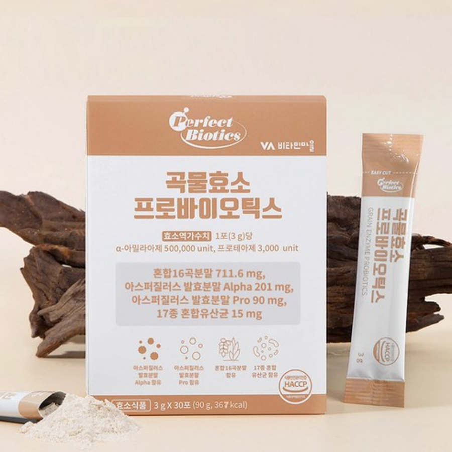 Зерновые ферментные пробиотики Perfectbiotics, 90 г