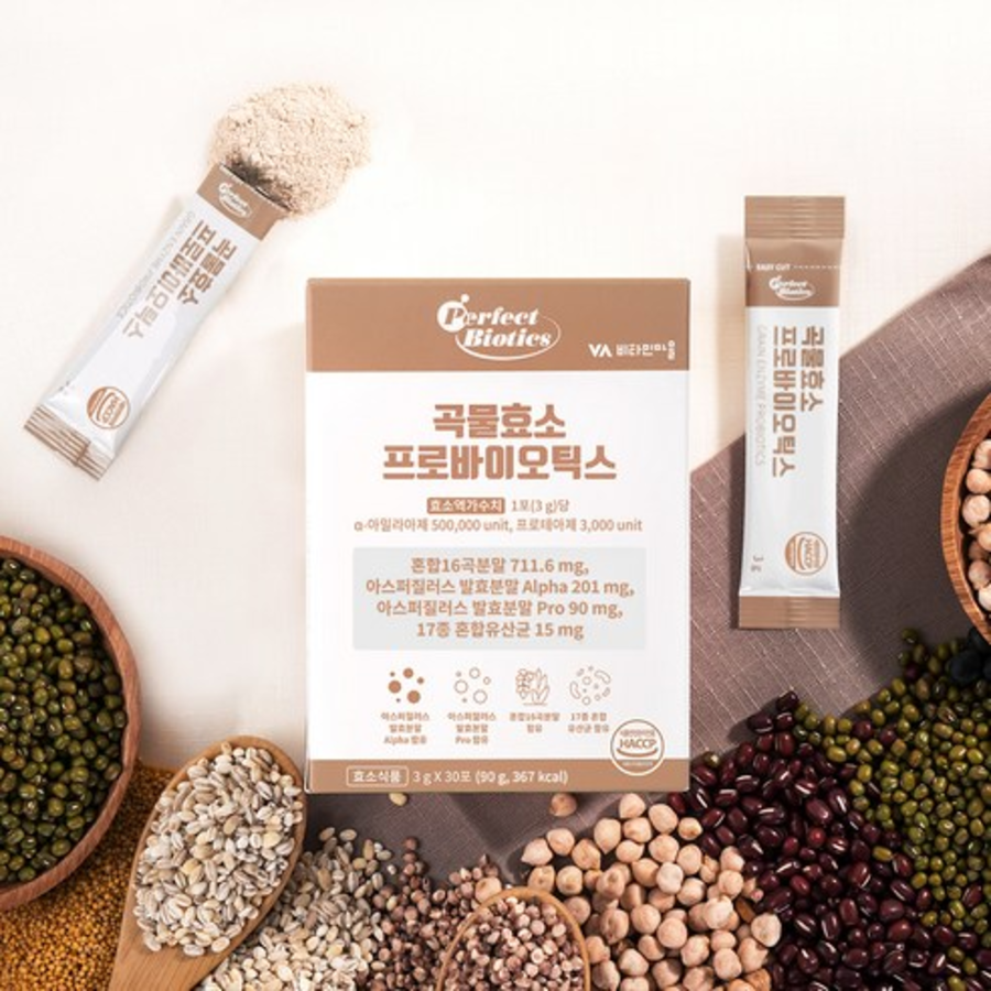 Зерновые ферментные пробиотики Perfectbiotics, 90 г