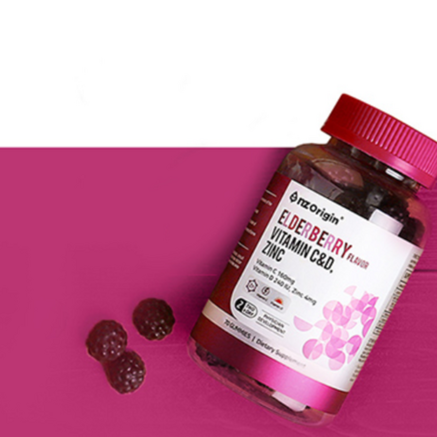 En jet Origin Ароматизатор бузины с витаминами С и D и цинком, 70 таблеток (скидка -4%)