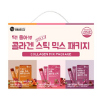 Mippeum Living Health Perfect Collagen Stick Mix, упаковка, гранат, 20 г x 15 шт + терпкая вишня, 20 г x 15 шт + сок ABC, 20 г x 15 шт, набор, 900 г, 1 комплек (скидка-14%)