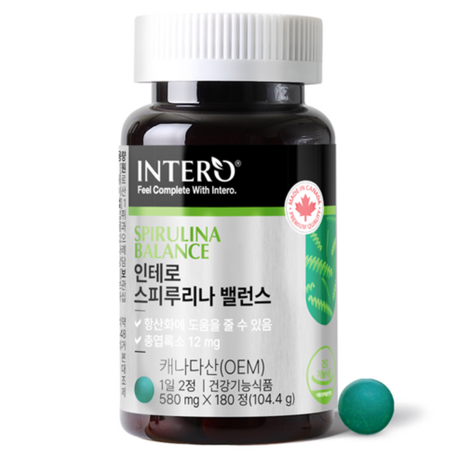 Intero Spirulina Balance 104,4 г