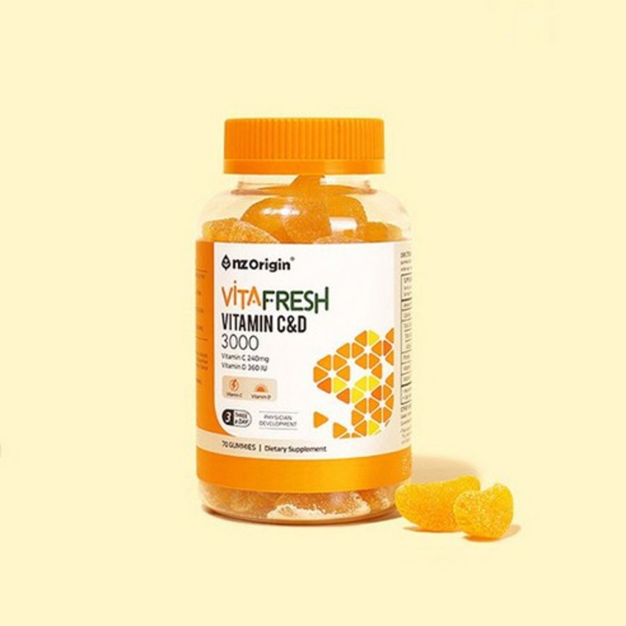 Enjet Origin Vita Fresh Vitamin C & D3000 Kumi, 70 таблеток, 1 упаковка (скидка -6%)