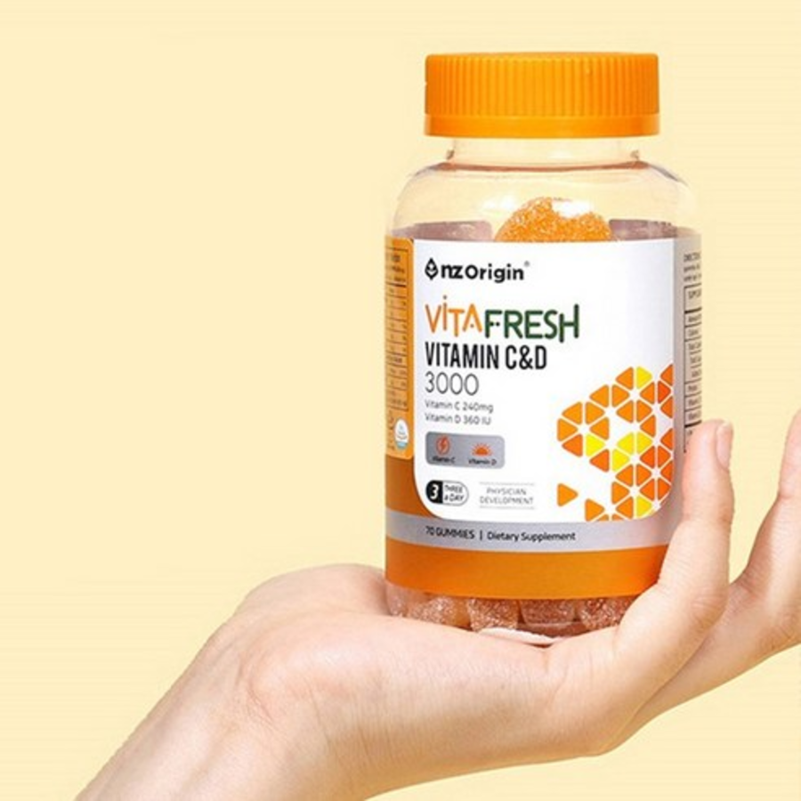 Enjet Origin Vita Fresh Vitamin C & D3000 Kumi, 70 таблеток, 1 упаковка (скидка -6%)