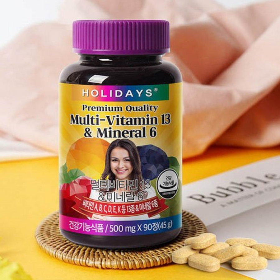 Праздники с мультивитаминами 13 и минералами 6 (скидка -22%)