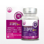 Chong Kun Dang Health Coenzyme Q10 Plus, 60 таблеток, 1 упаковка (скидка-7%)