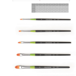 Кисть для дизайна Hwahong 982, № 3, 1 шт. (скидка-27%)