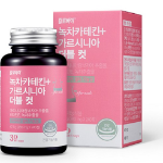 Калорийный зеленый чай с катехином и гарцинией в двойном разрезе, 30-дневный запас, 240 таблеток, 1 упаковка