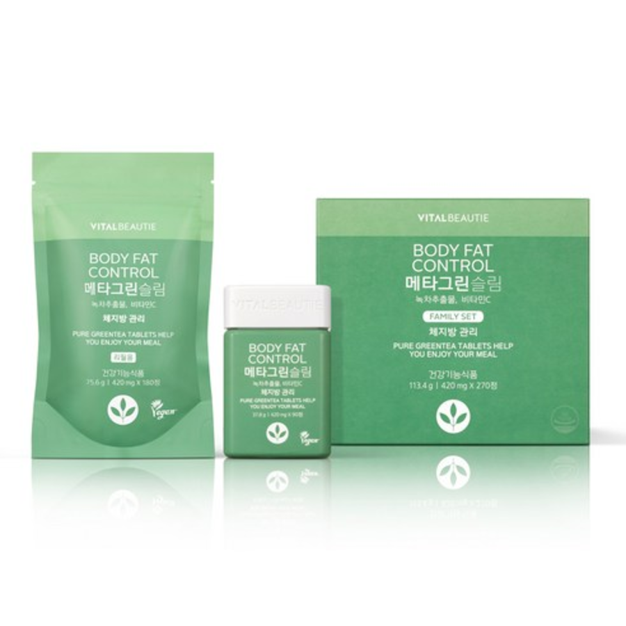 Vital Beauty Meta green Slim, 270 таблеток, 1 набор (скидка-39%)