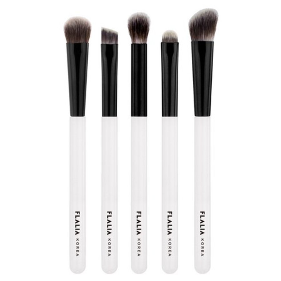 Набор кистей Flaria Mini Brush, 5 предметов, разные цвета, 1 комплект