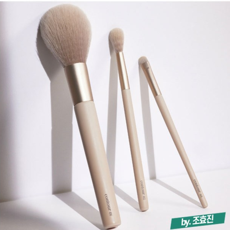 Кисть для растушевки теней Etude под подбородком, разноцветные, 1шт. (скидка-33%)