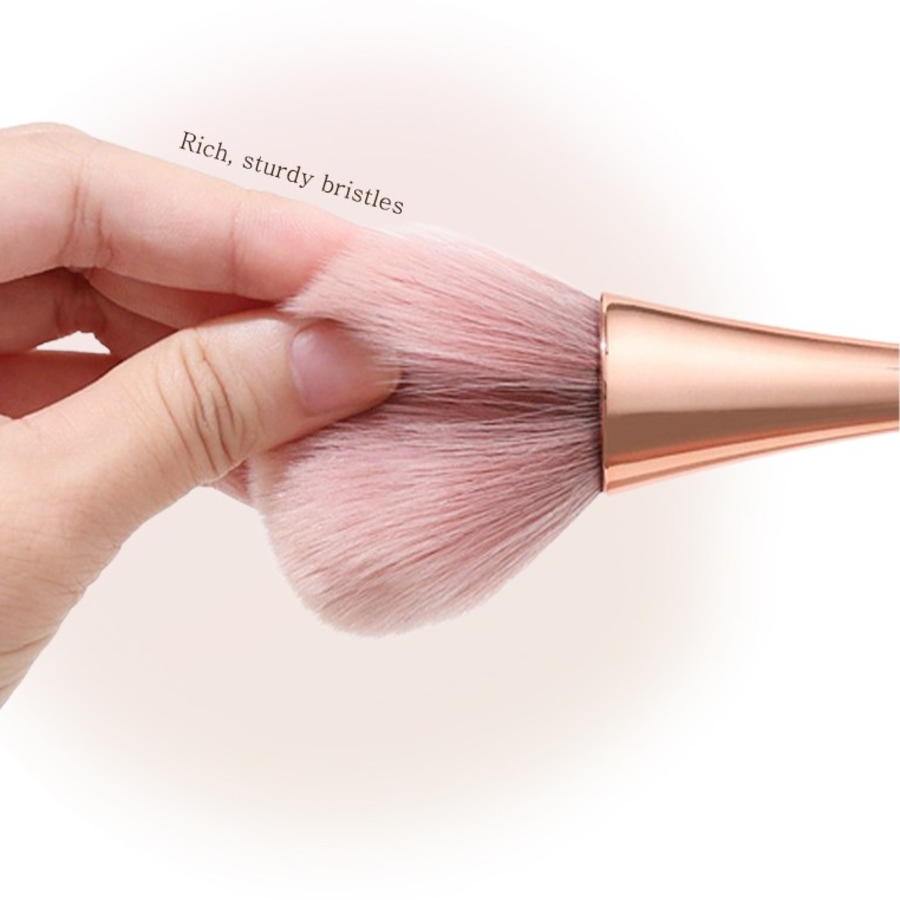Кисть для пудры Mini Maxi Cheek Volt Touch, розовое золото, 1шт