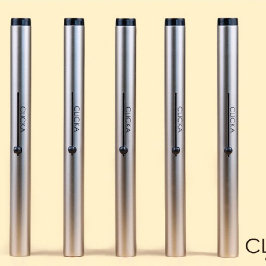 Кисть для макияжа губ CLIKA Autocap LM102, цвет шампанского, 1шт.