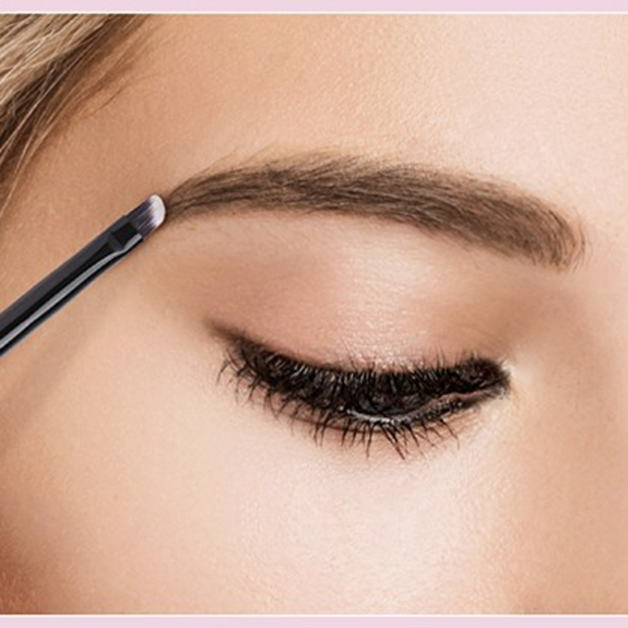 Кисть для бровей Elisix, разноцветные, 1шт.