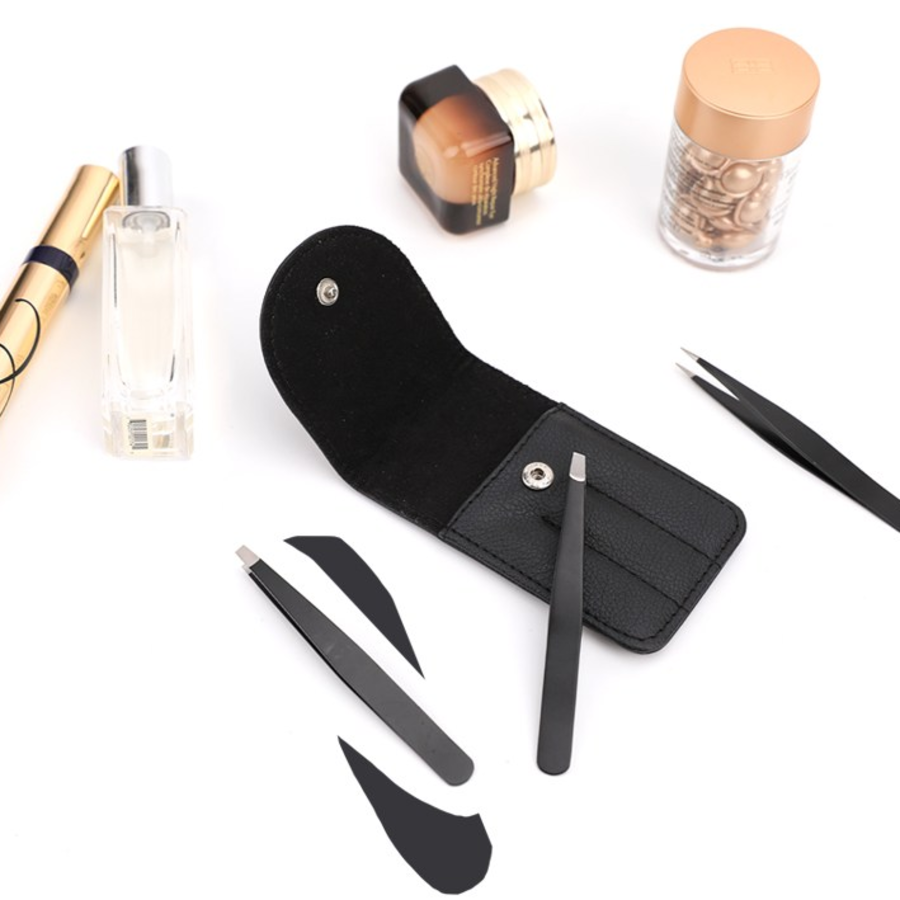 Comet Home Premium Tweezer 3-Piece Set – набор профессиональных пинцетов, смешанные цвета