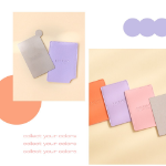 Мини-палитра для смешивания Piccasso Collezioni + зеркало + набор в мешочке, фиолетовый