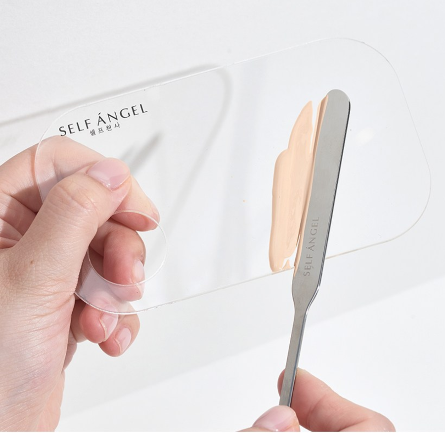 Self Angel Foundation Makeup & Nail Mixing Acrylic Palette M – акриловая палетка для макияжа и ногтей, размер M