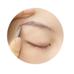 Бритва для бровей Piccasso, серая