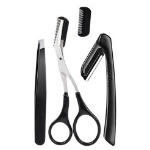 HappyJ Eyebrow Grooming 3-in-1 Set – набор для ухода за бровями, чёрный