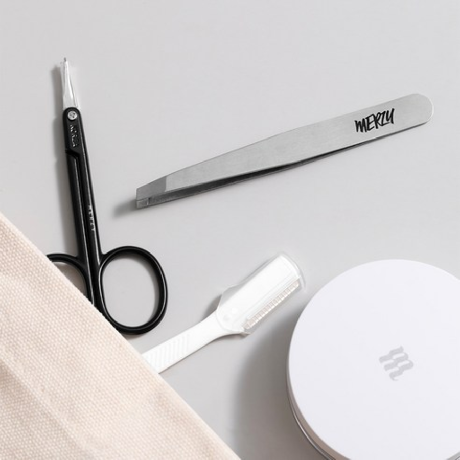 MERZY Probility Diagonal Tweezers – профессиональный пинцет с косым срезом