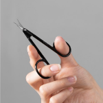 Ножницы для стрижки бровей Merzy Probility, черные