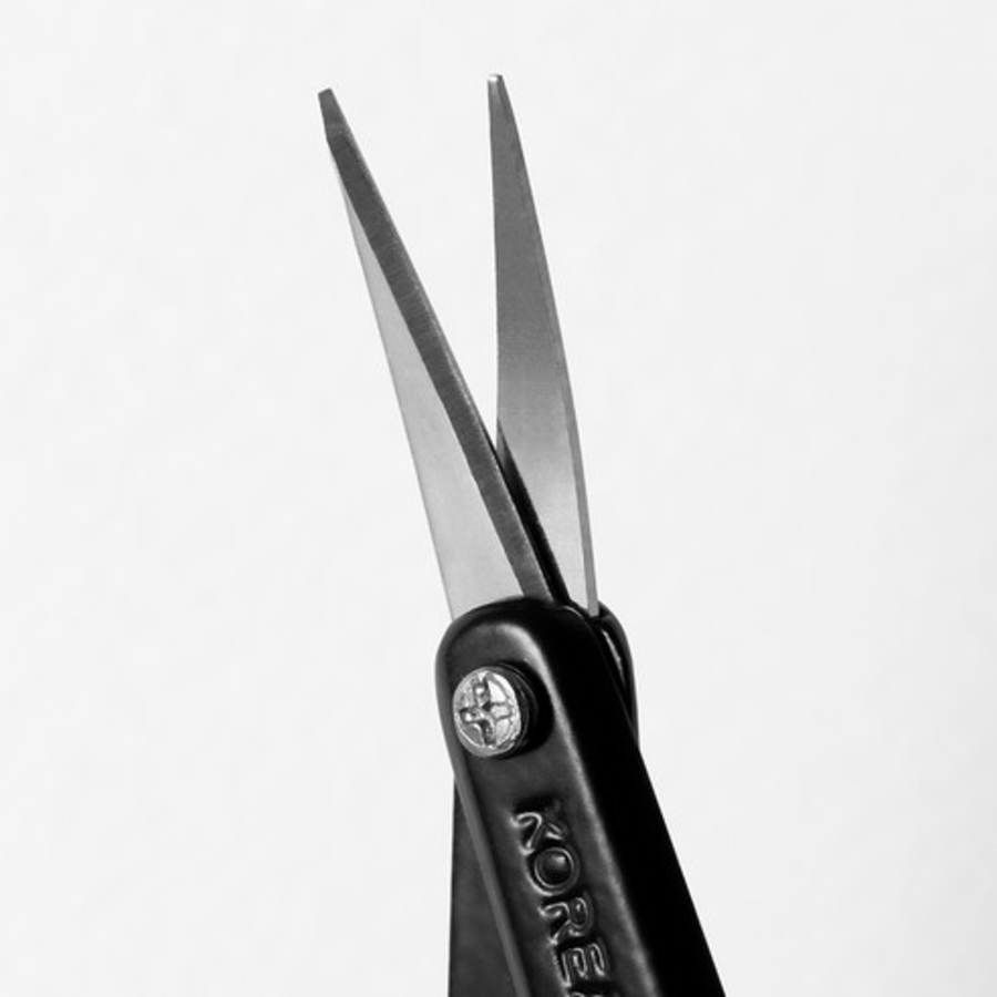 Ножницы для стрижки бровей Merzy Probility, черные