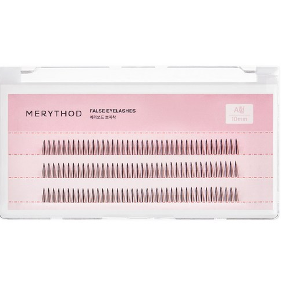 Накладные ресницы MERITHOD Petit, Тип А, 10 мм, Черные, 1 шт (скидка -57%)