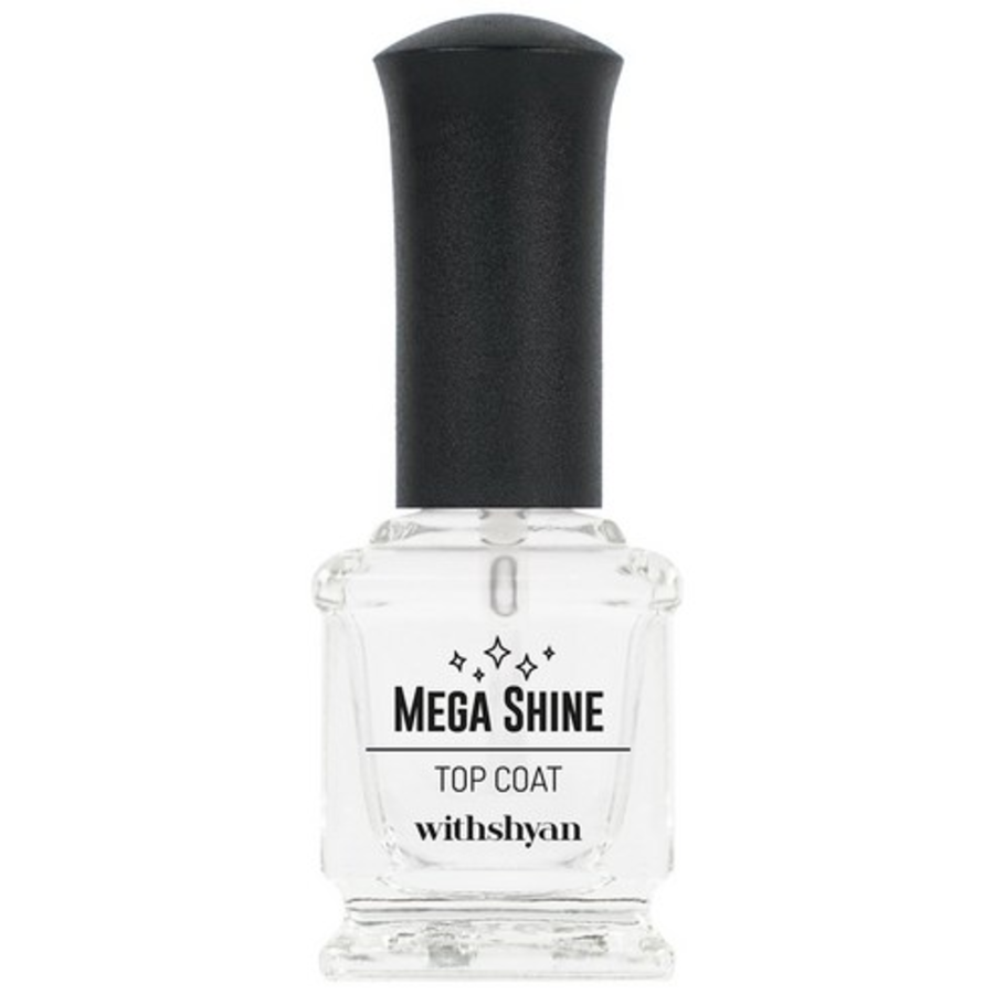 Верхнее покрытие Withshyan high gloss volume mega shine top coat (скидка-10%)