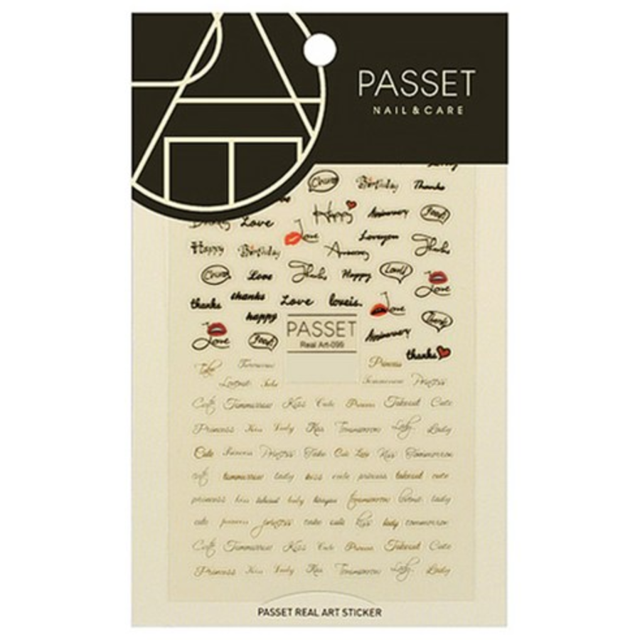 Наклейка Passet Real Art, ART99, 1шт. (скидка-28%)