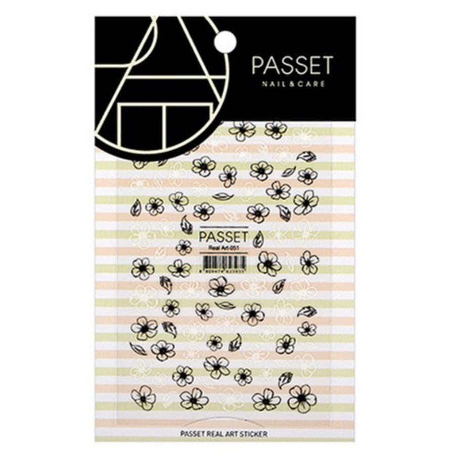 Наклейка Passet Real Art, ART51, 1шт. (скидка-28%)