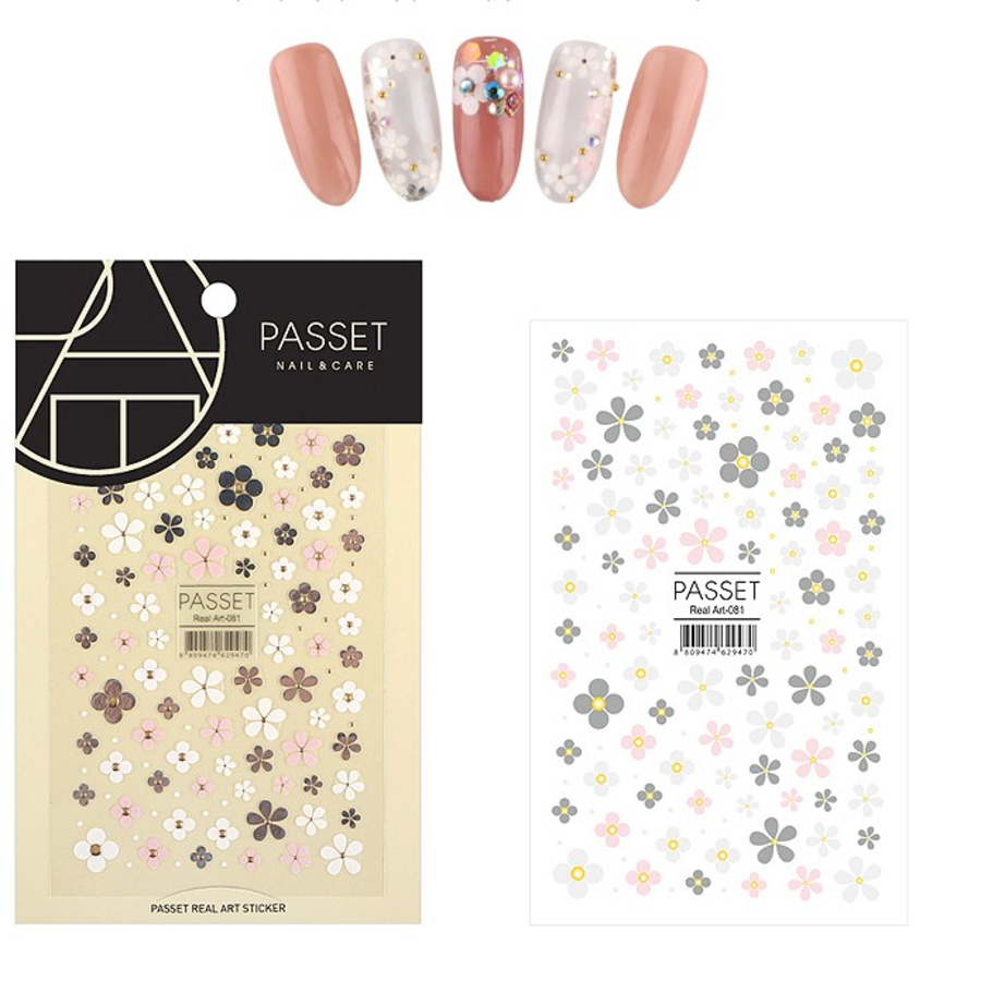 Наклейка Passet Real Art, ART81, 1шт. 9(скидка-28%)