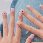 Набор типсов для ногтей Desing Diva Magic Press, застенчивая улыбка, 1 набор