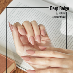 Типсы для ногтей Desing Diva Magic Press, темно-бежевый, 1 набор (скидка-9%)