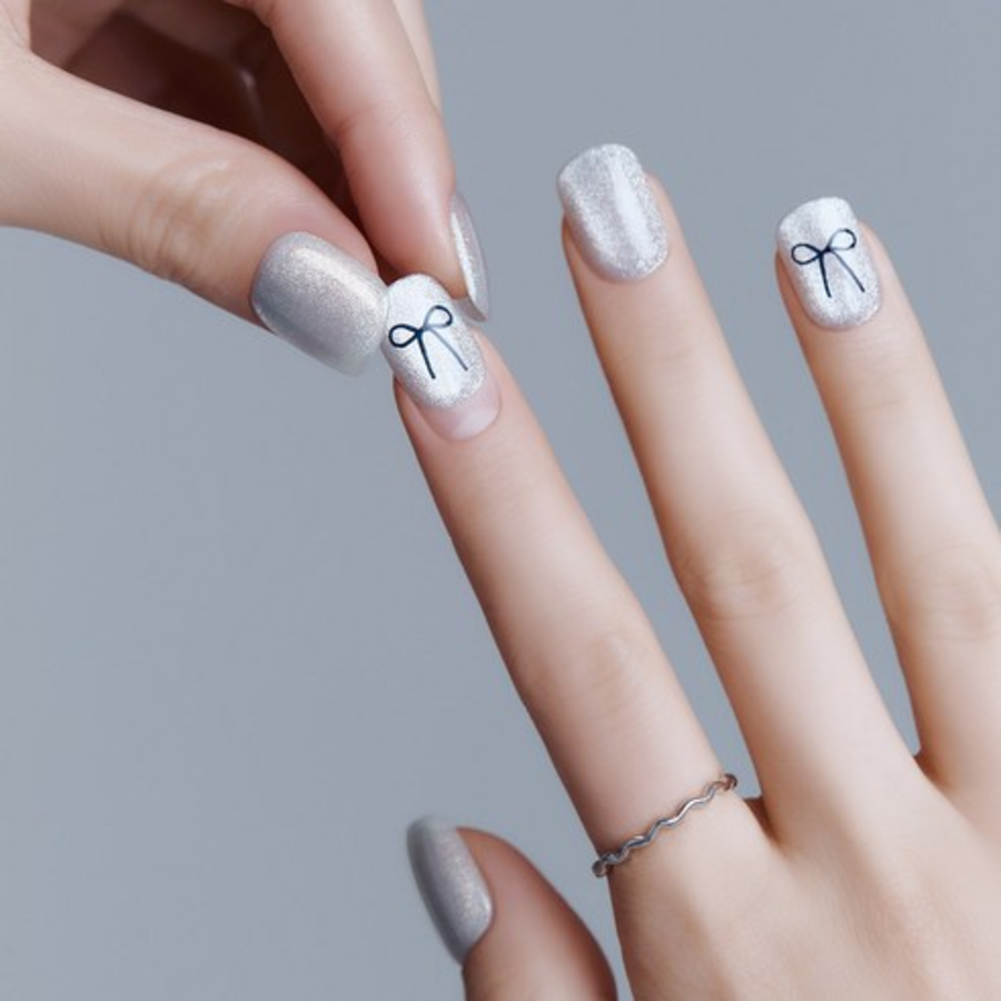 Типсы для ногтей Desing Diva Magic Press, ленточный сердечник, 1 набор (скидка-4%)