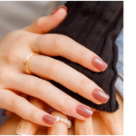 Многоразовые типсы Musemark, квадратные, цвет корица, 1 шт.