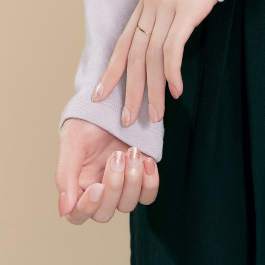 Типсы для ногтей Desing Diva Magic Press, розовые, 1 набор