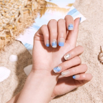 Типсы для ногтей Desing Diva Magic Press Sandy Beach, разноцветные, 1 шт. (скидка-8%)