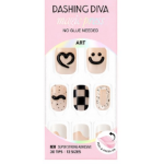 Набор типсов для ногтей Desing Diva Magic Press, Smile Heart, 1 набор (скидка-8%)