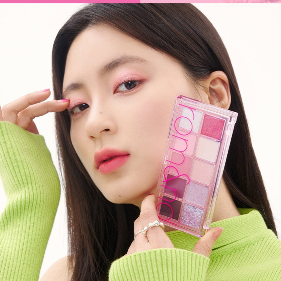 Rom&nd Better Than Eyes Palette #08 Peach Dahlia – мини-палетка теней для век, 6 г 1 шт (скидка-42%)