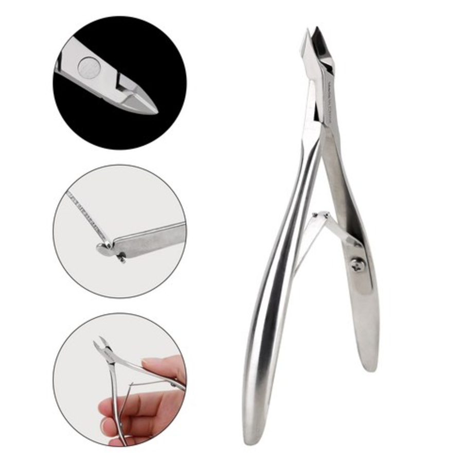 COMET HOME Cuticle Nipper – профессиональный инструмент для удаления кутикулы, серебристый