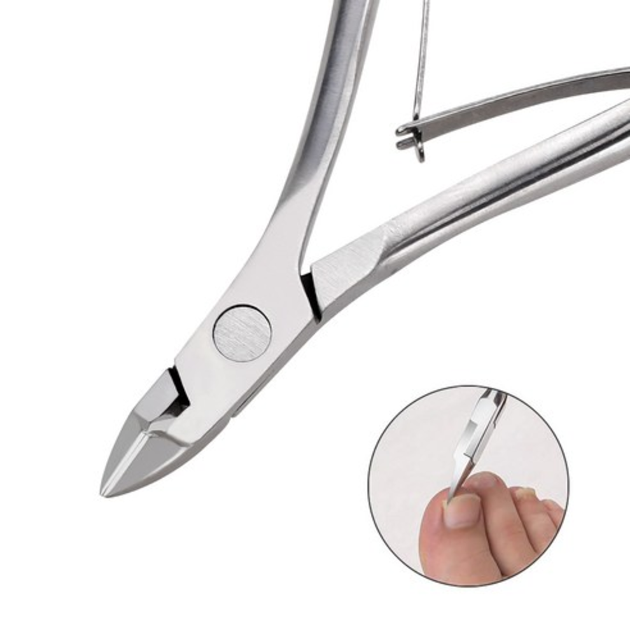 COMET HOME Cuticle Nipper – профессиональный инструмент для удаления кутикулы, серебристый