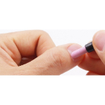 Belotty Premium Ceramic Cuticle Pusher – керамический пушер для кутикулы, 2 шт., чёрный