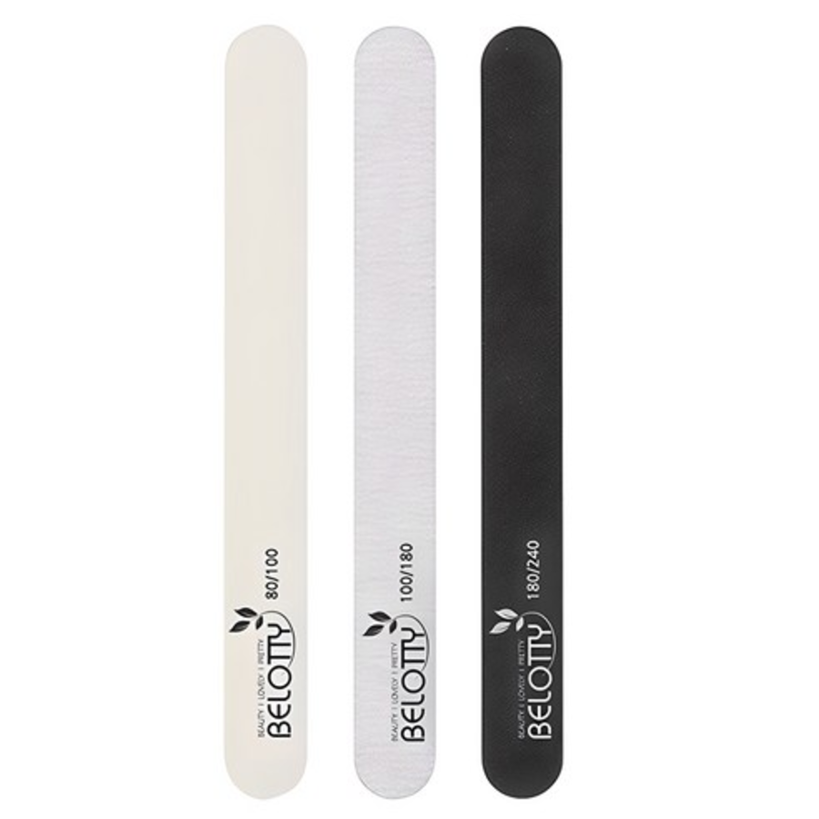 Набор высококачественных пилочек для шлифовки ногтей Belotty