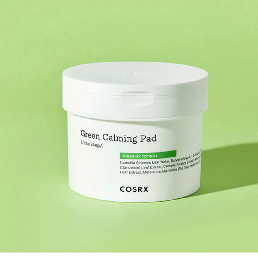Очищающие и успокаивающие пэды COSRX One Step Green Calming Pad