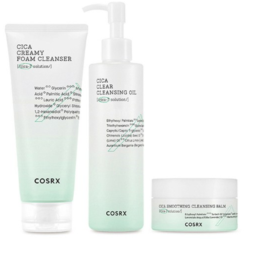 Очищающая пенка COSRX Pure Fit Cica Creamy Foam Cleanser, 150 мл