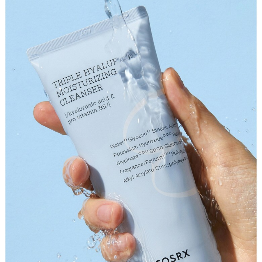 COSRX Hydrium Triple Hyaluronic Moisturizing Cleanser, 150 мл