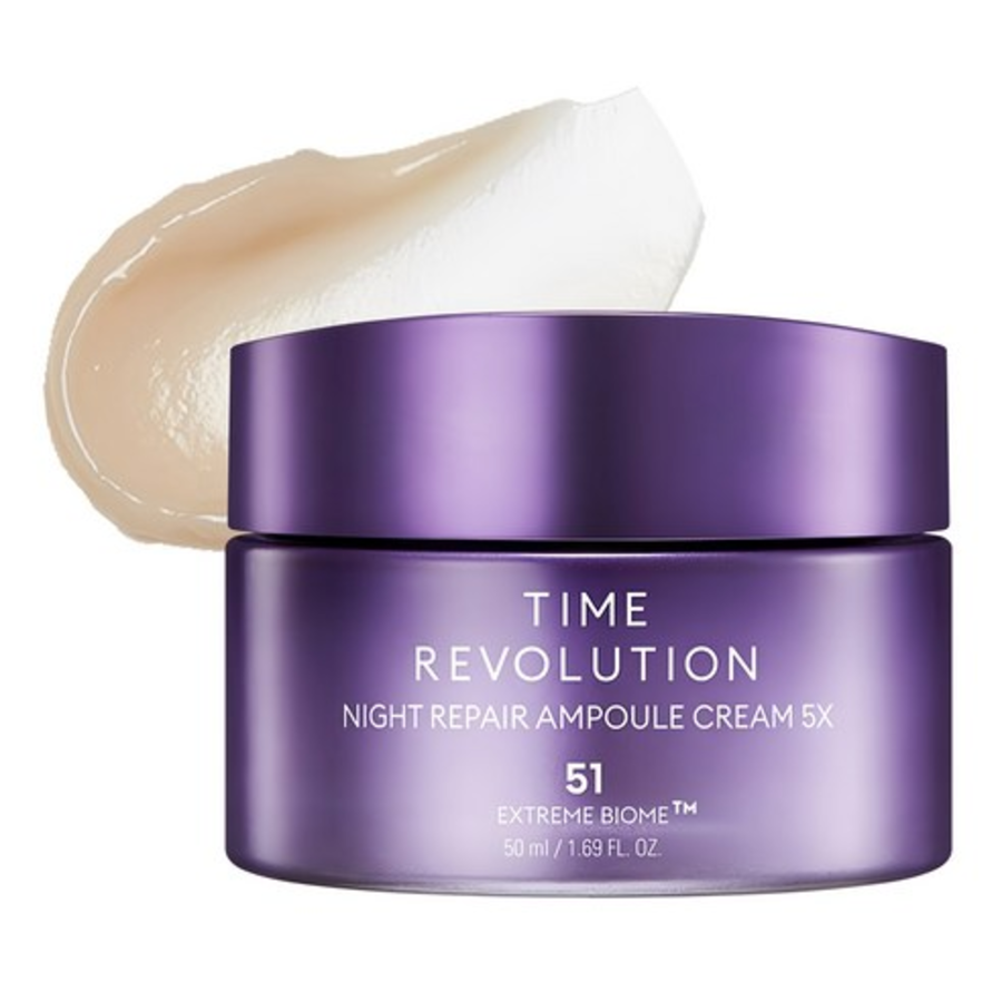 Missha Time Revolution Night Repair Ampoule Cream 5X – ночной восстанавливающий крем-ампула, 50 мл